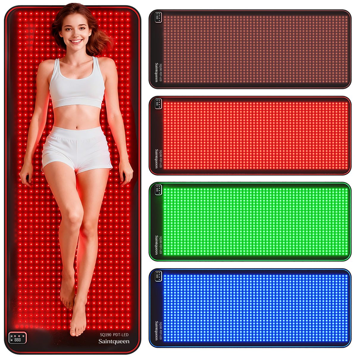SQ190 | Alfombrilla LED flexible de cuerpo completo con 1344 LED Imagen principal del producto