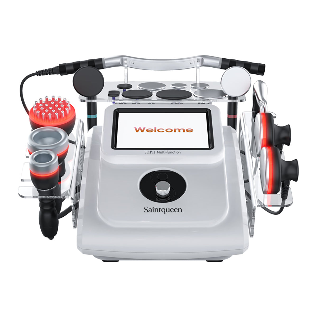 SQ191 | Equipo de belleza 448K 8 en 1 con luz roja y microcorriente