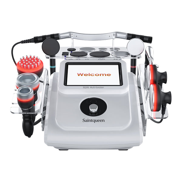 SQ191 | Equipo de belleza 448K 8 en 1 con luz roja y microcorriente