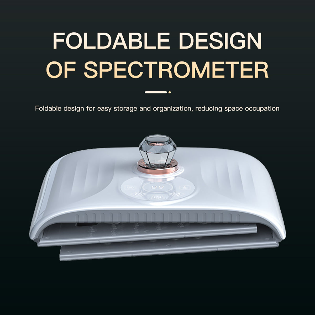 SQ125 | Equipo de luz LED plegable con 117 LED y 7 colores y bruma ultrafina y calor