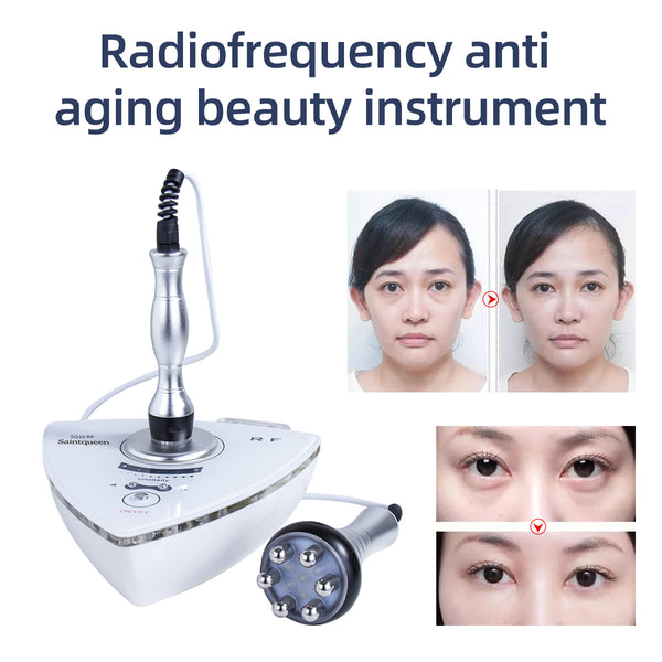 SQ19 Dispositivo RF para rostro y cuerpo con 2 sondas y luz roja