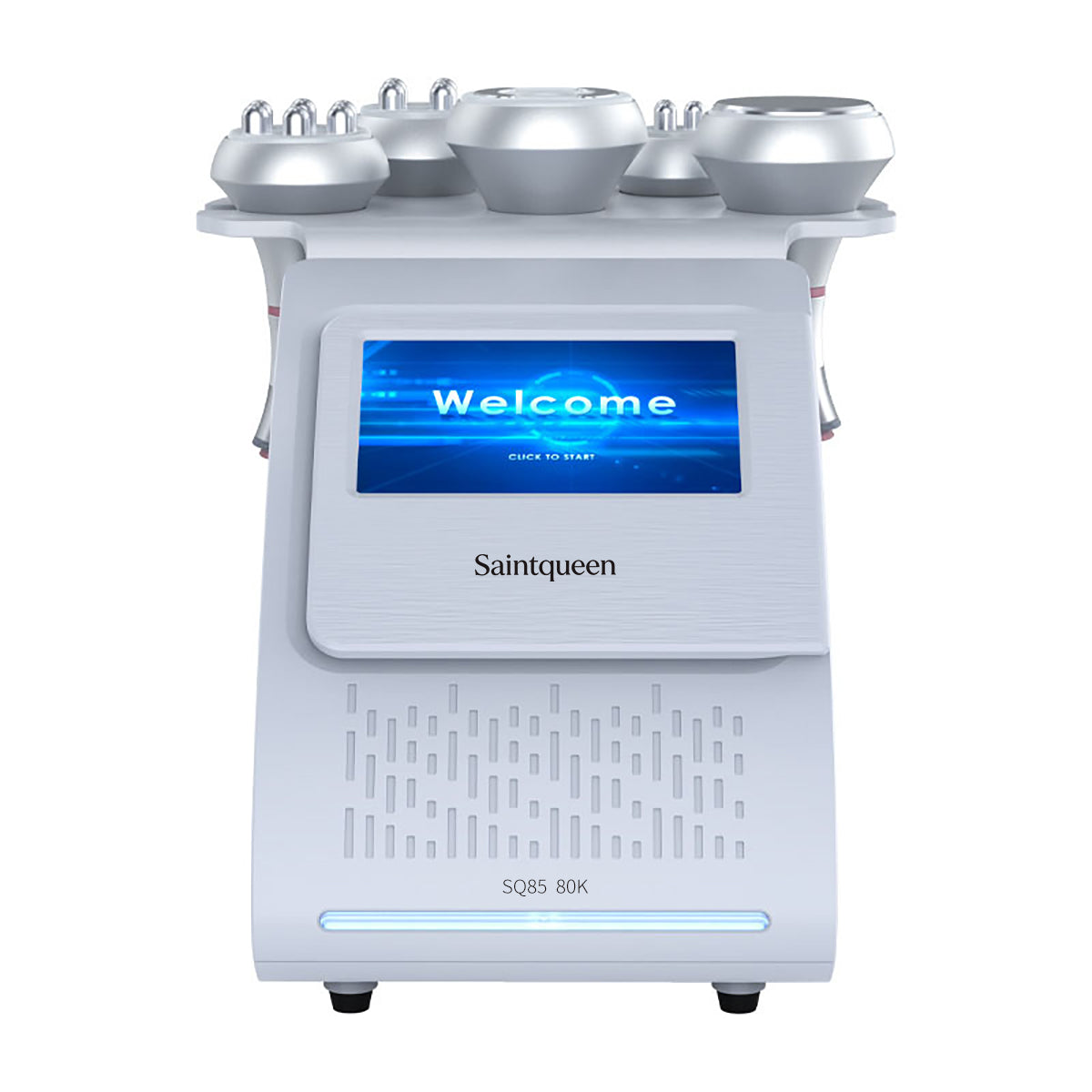 SQ85A Pro | Equipo de cavitación 80K 5 en 1 con RF multipolar y masaje de vacío