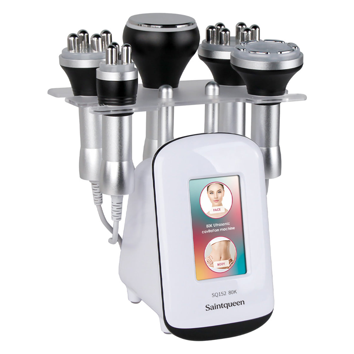 SQ152 Pro | Equipo de cavitación 80K 5 en 1 con RF multipolar